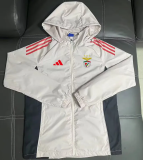 25-26 Benfica Light gray Windbreaker