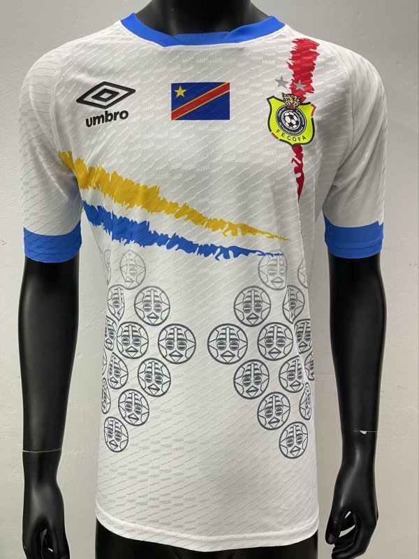 25-26 Congo Away Player Version Soccer Jersey 1:1 Thai Quality