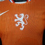 25-26 NetherIands Home Player Version Soccer Jersey 1:1 Thai Quality