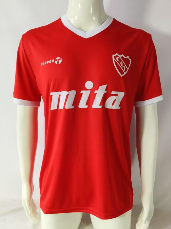 1985-1986 CA Independiente Home Retro Soccer Jersey