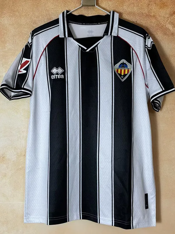 25-26 CD Castellon Home Fans Soccer Jersey 1:1 Thai Quality