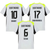 25-26 Dortmund Away Kids Soccer Jersey