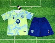 25-26 BAR Green Special Edition Kids Soccer Jersey 25-26 BAR Green Special Edition Kids Soccer Jersey