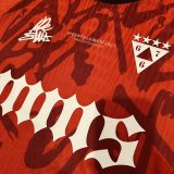 25-26 PSG Red Co-Signed Version Player Version Soccer Jersey