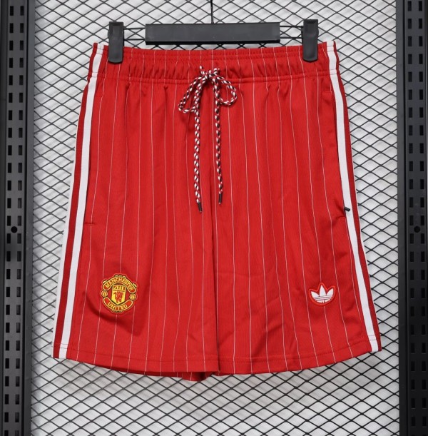 25-26 Man Utd Red Casual Version Player Version Shorts Pants