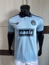 2025 AD Oasis Joint Edition #25 Light Blue Player Version Polo Short Sleeve 2025 AD Oasis Joint Edition #25 Light Blue Player Version Polo Short Sleeve