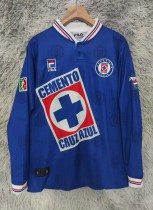 1998 Cruz Azul Home Long Sleeve Retro Soccer Jersey 1998 Cruz Azul Home Long Sleeve Retro Soccer Jersey