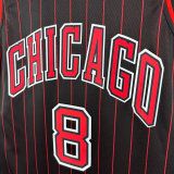 25-26 BULLS LAVINE #8 Black Top Quality Hot Pressing NBA Jersey (Trapeze Edition) 飞人版