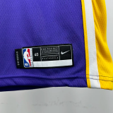 Lakers DONCIC #77 Purple Top Quality Hot Pressing NBA Jersey(V领)