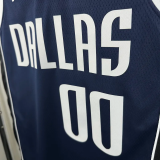22-23 Dallas Mavericks CHRISTIE #00 Royal Blue Top Quality Hot Pressing NBA Jersey (Trapeze Edition)飞人版