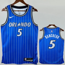 25-26 Magic BANCHERO #5 Blue Top Quality Hot Pressing NBA Jersey(条纹) 25-26 Magic BANCHERO #5 Blue Top Quality Hot Pressing NBA Jersey(条纹)