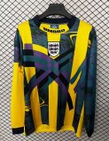 1995 England GoalKeeper Long Sleeve Retro Soccer Jersey