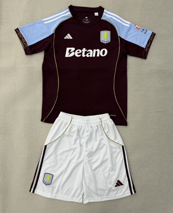25-26 Aston Villa Home Adult Suit