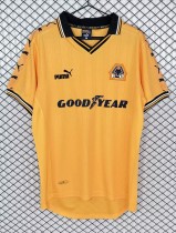 1998-1999 Wolves Home Retro Soccer Jersey