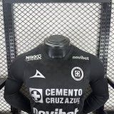 25-26 Cruz Azul Third Long Sleeve Player Version Soccer Jersey*长袖球员