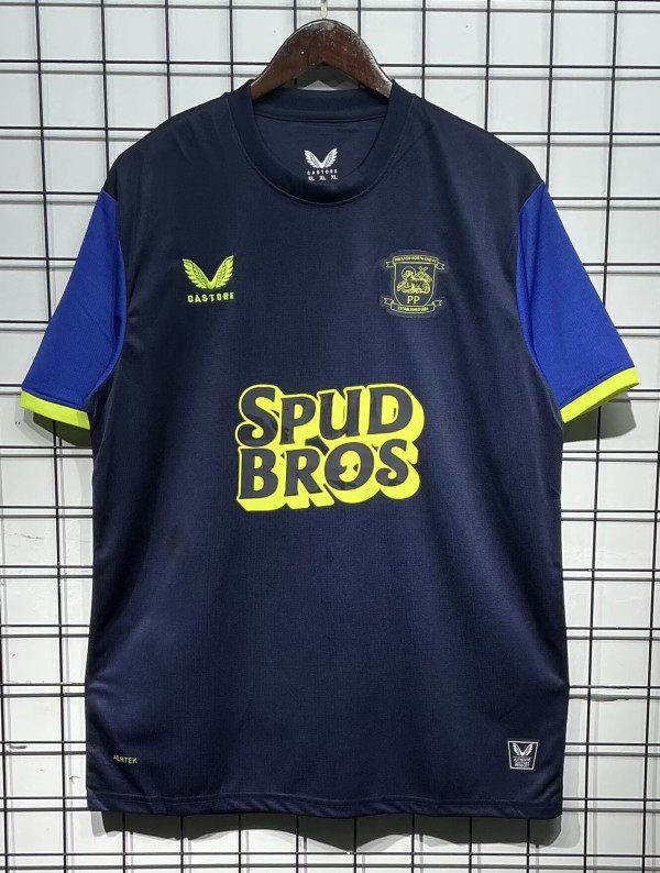 25-26 Preston North End Away Fans Soccer Jersey