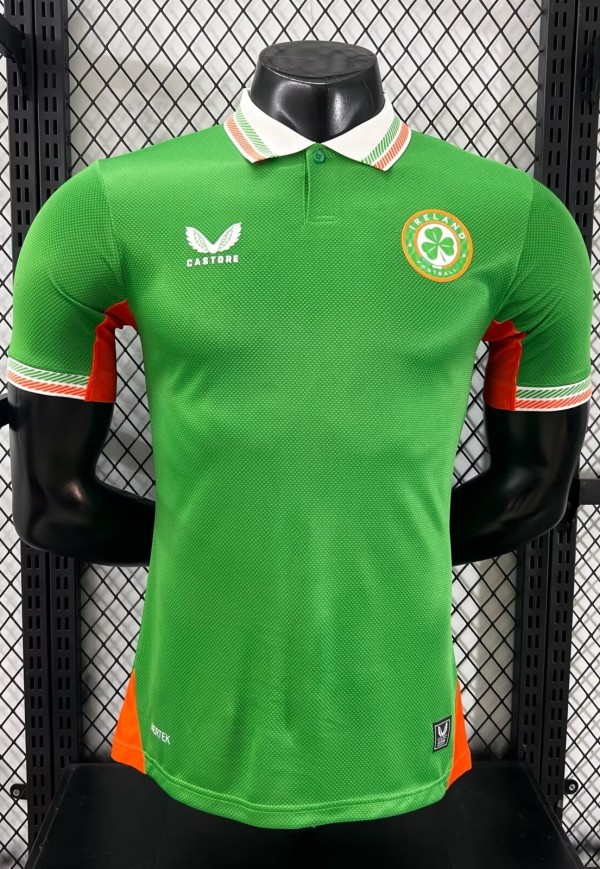 25-26 Ireland Home Player Version Soccer Jersey