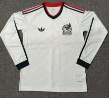 2026 World Cup Mexico Away Long sleeves Fans Soccer Jersey