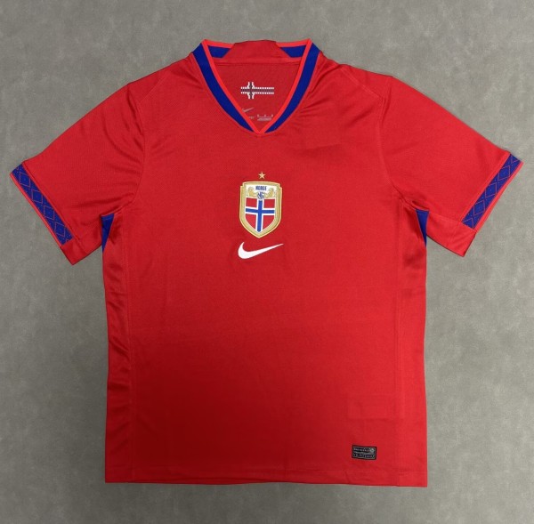 25-26 Norway Home Fans Soccer Jersey