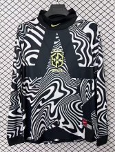 25-26 Brazil GoalKeeper Long sleeves Fans Soccer Jersey