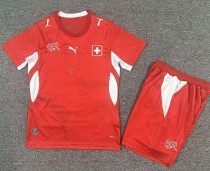 2026 Switzerland Home Kids Soccer Jersey 2026 Switzerland Home Kids Soccer Jersey