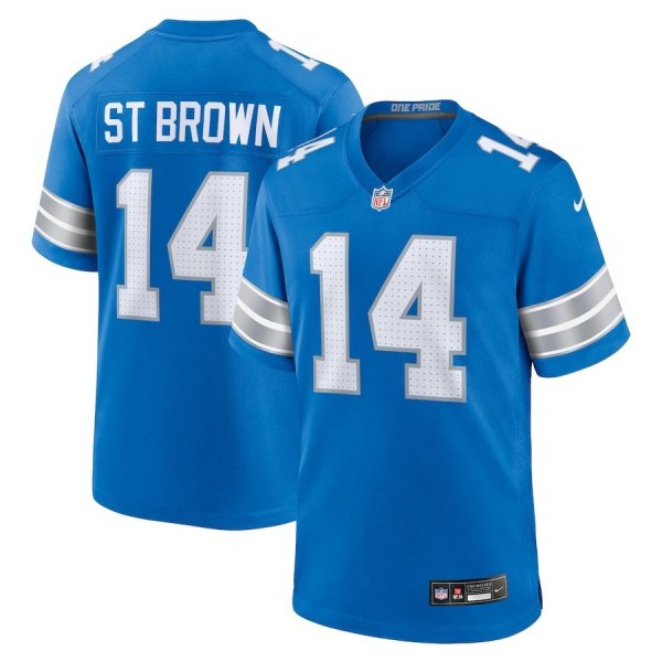 2025 NFL Lions New Pattern Jersey