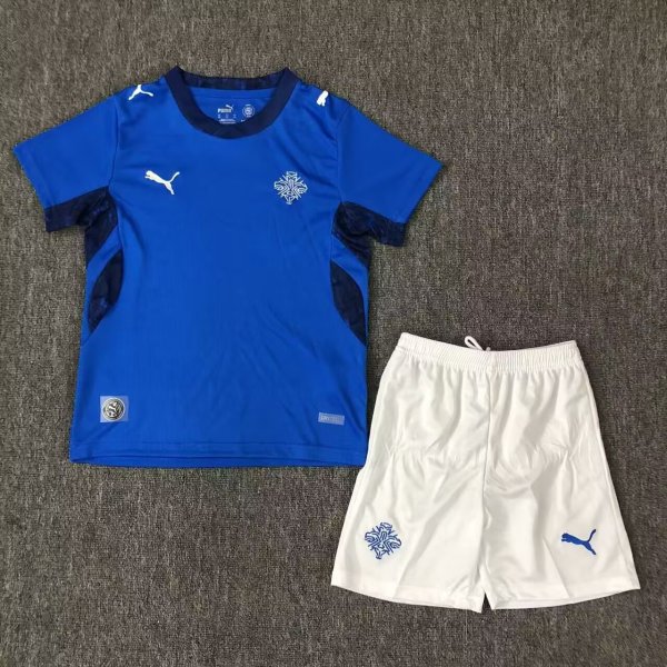 2026 Iceland Home Kids Soccer Jersey