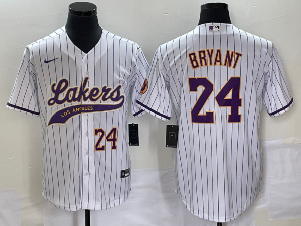 2025 MLB Los Angeles Lakers New Pattern Jersey