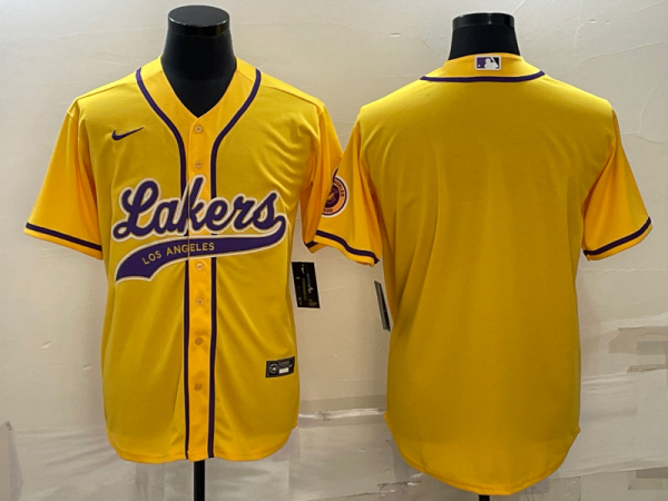 2025 MLB Los Angeles Lakers New Pattern Jersey