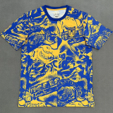 25-26 Tigres UANL Yellow Blue Training shirts