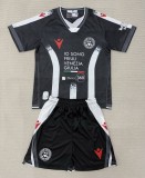 25-26 Udinese Home Kids Soccer Jersey