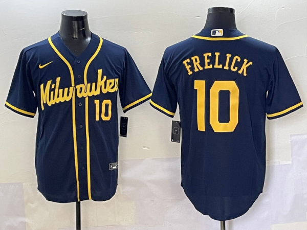 2025 MLB Milwaukee Brewers New Pattern Jersey