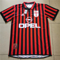 99-00 AC Milan home Retro Jersey Thailand Quality