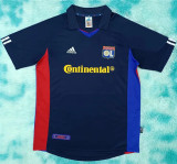 01-02 Olympique Lyonnais Away Retro Jersey Thailand Quality