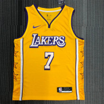 Los Angeles Lakers 湖人队 名宿版（带星星）7号 安东尼