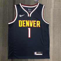 Denver Nuggets 掘金队 藏蓝色 1号 波特