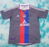 01-02 Olympique Lyonnais Third Away Retro Jersey Thailand Quality