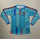 Long sleeve 96-97 FC Barcelona Away Retro Jersey Thailand Quality