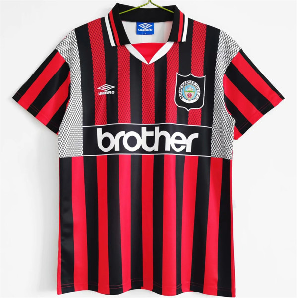 94-96 Manchester City Away Retro Jersey Thailand Quality