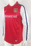2000 Arsenal home Long sleeve Retro Jersey Thailand Quality