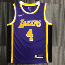 Los Angeles Lakers 湖人队 圆领紫色（耐克款） 4号 朗多