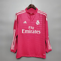 14-15 Real Madrid Away ( Long sleeve) Retro Jersey Thailand Quality