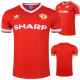 1984 Manchester United home Retro Jersey Thailand Quality