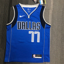 Dallas Lone Ranger 独行侠 蓝色 77号 东契奇