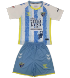 24-25 Malaga home Set.Jersey & Short High Quality