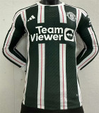 Long sleeve 23-24 Manchester United Away Player Version Thailand Quality