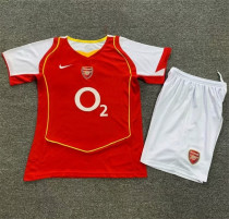 Kids kit 04-05 Arsenal home (Retro Jersey) Thailand Quality