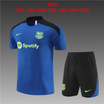 Kids kit 24-25 FC Barcelona (Training clothes) Thailand Quality