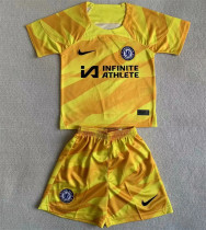 Kids kit 23-24 Chelsea (Goalkeeper) Thailand Quality