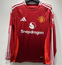 24-25 Manchester United home Long sleeve Thailand Quality